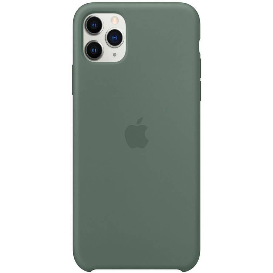 

Чехол Silicone case (AAA) для Apple iPhone 11 Pro (5.8") Зеленый / Pine green