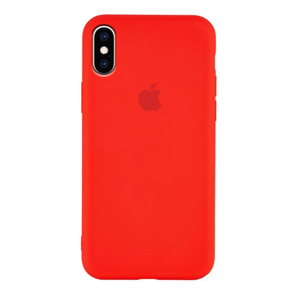 

Накладка для iPhone X Epik Silicone Case Slim Full Protective Red