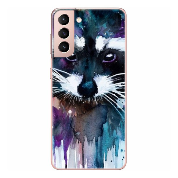 

Накладка для Samsung Galaxy G991 S21 Boxface Silicone Raccoon (41709-up1134)