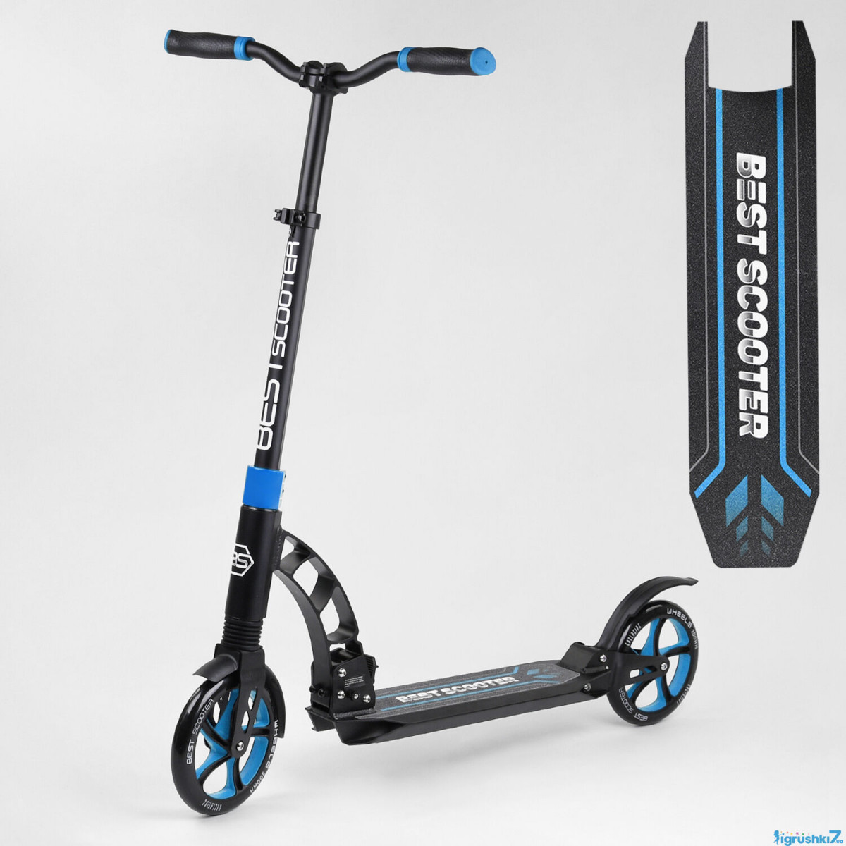 

Самокат двухколесный Best Scooter (44073) колеса PU