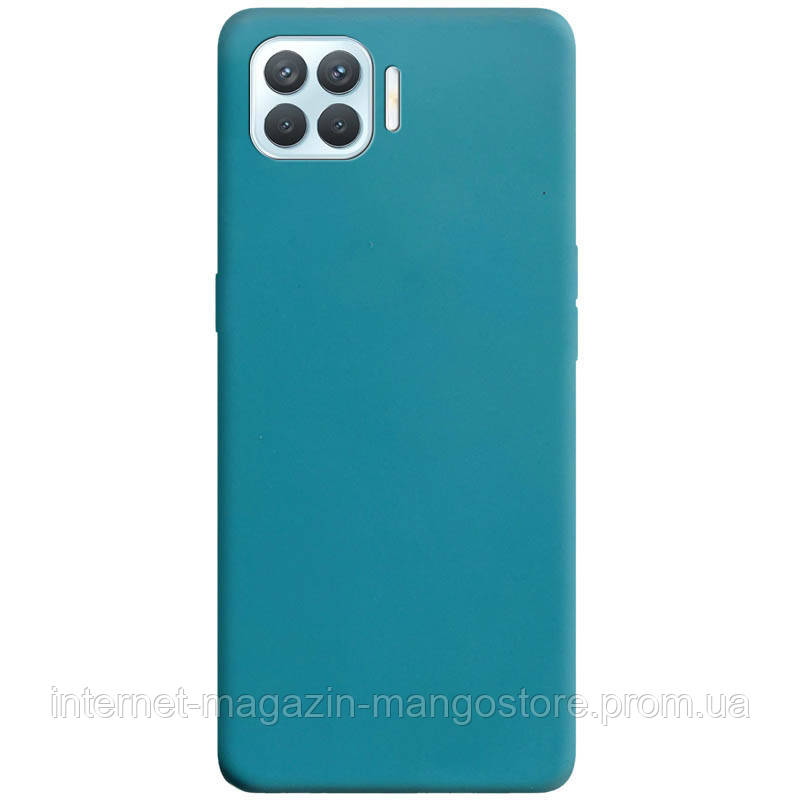 

Силиконовый чехол Candy для Oppo Reno 4 Lite, Синий / powder blue