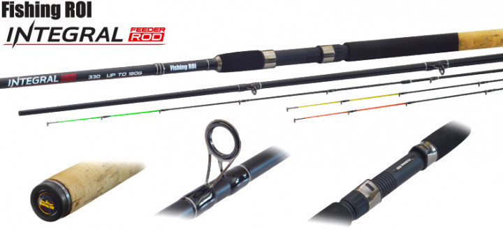 

Удилище фидерное Fishing Roi Integral Feeder 3.90 м до150 г 3+3