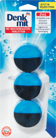 

Таблетки 2-фазные для бачка унитаза Denkmit WC Reiniger Wasserkastentabletten, 3 шт
