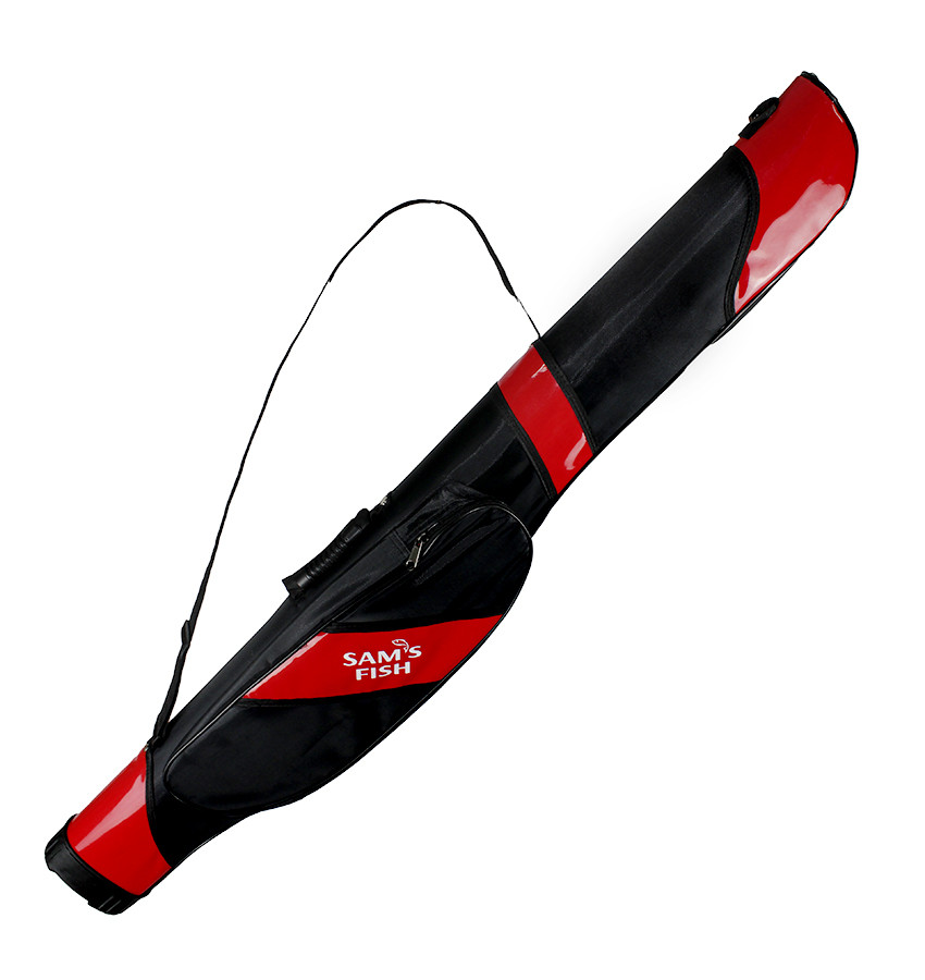 

Чехол для спиннингов полужесткий Sams Fish SF24058-R 10-21 см 1.5 м Red