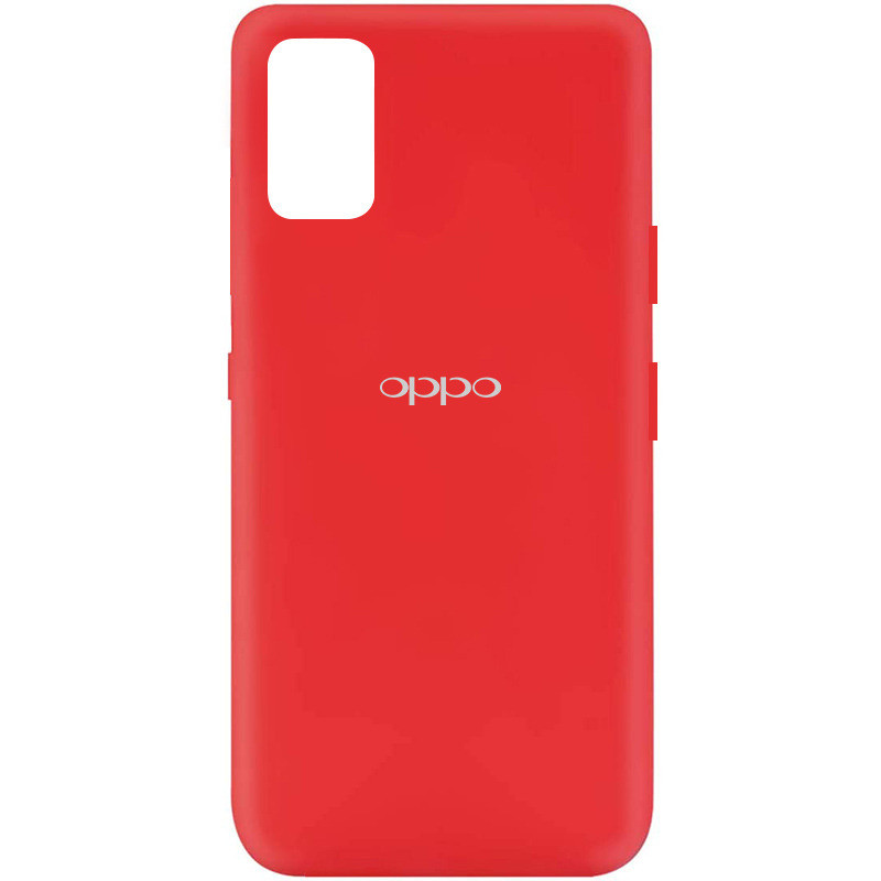 

Чехол Silicone Cover My Color Full Protective (A) Oppo A52 / A72 / A92 Красный / Red