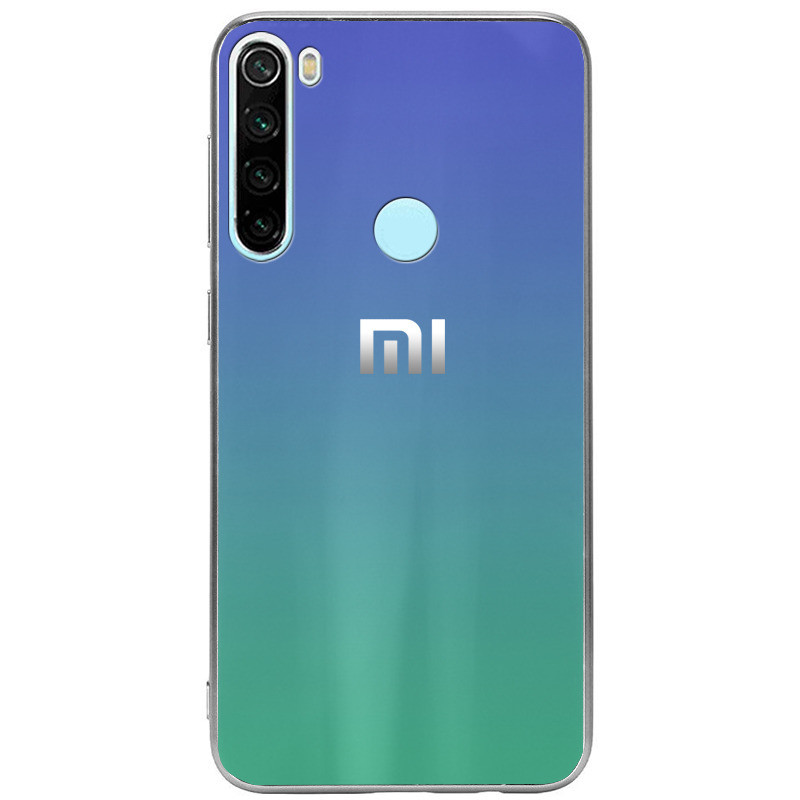 

Чехол TPU+Glass Gradient Aurora с лого Xiaomi Redmi Note 8 (Фиолетовый / Бирюзовый)