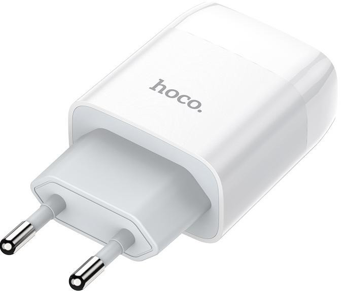 

Зарядное устройство HOCO C73A 2USB 2.4A (EU) + Micro Cable White