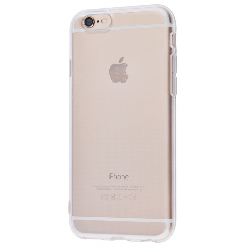 

Чехол Silicone Clear Case 2.0 mm (TPU) iPhone 6/6s transparent