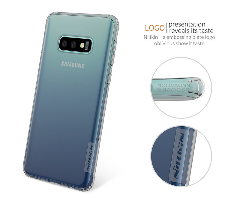 

Чехол Nillkin Samsung G970/S10e - Nature TPU (Grey), Серый