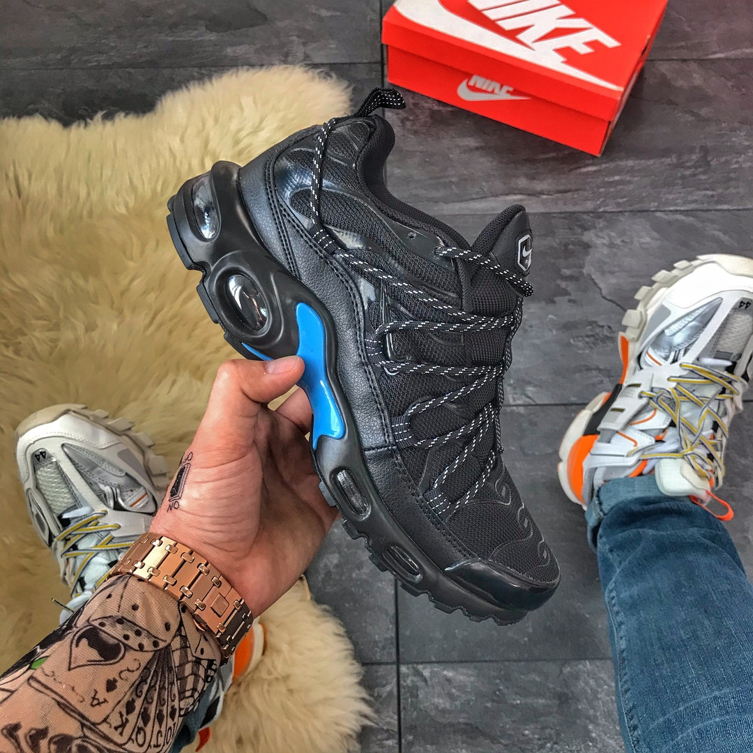 

Кроссовки мужские Nike Air Max TN Black Blue (Черный) 45