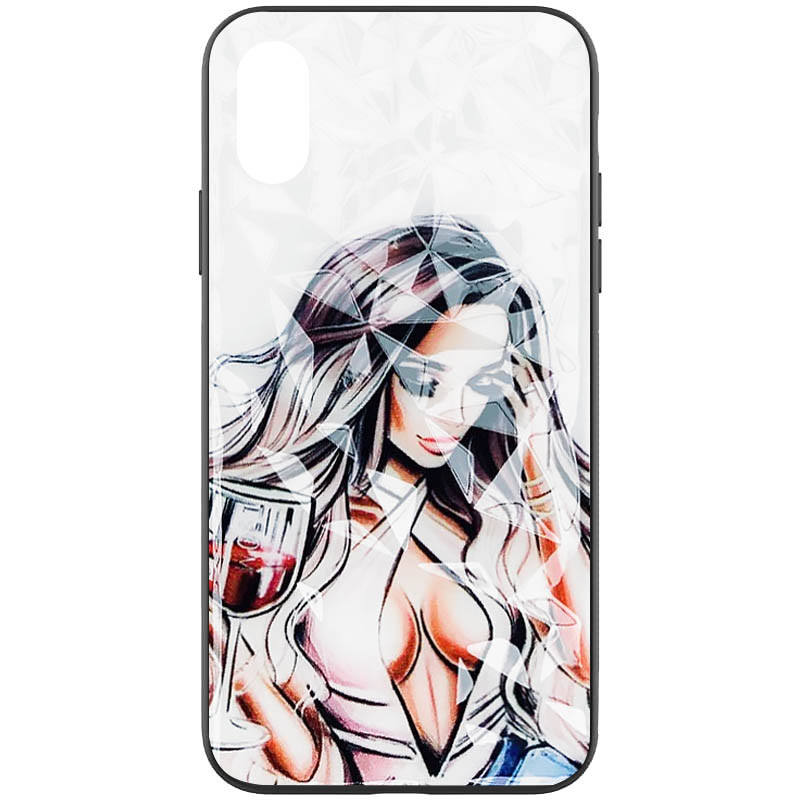 

TPU+PC чехол Prisma Ladies для Apple iPhone XS Max (6.5") Selfie Sexy