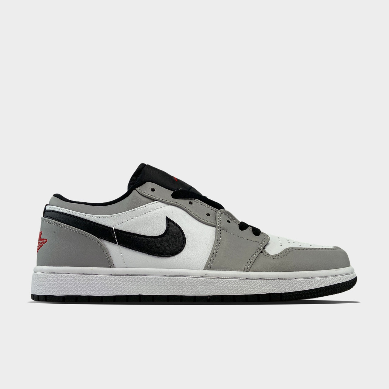 

Nike Air Jordan 1 Low Grey White (Серый)