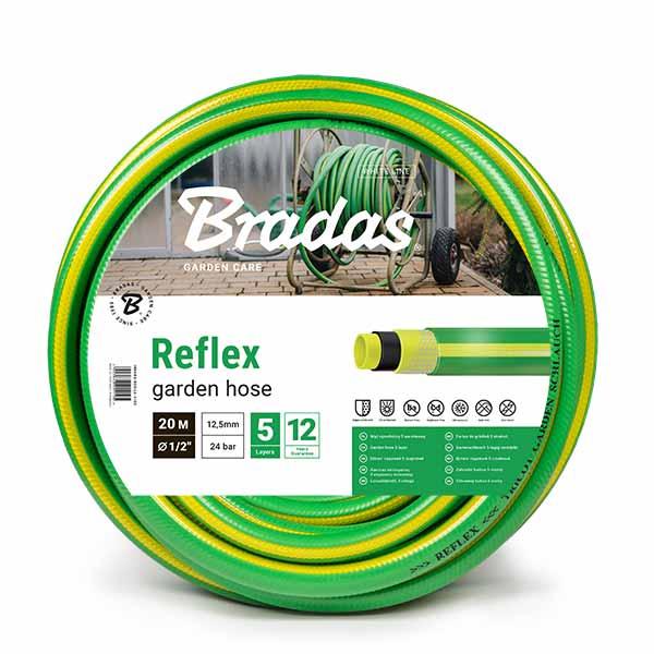 

Шланг для полива пятислойный армированый TRICOT REFLEX 3/4" 50м, WFR3/450 Польша