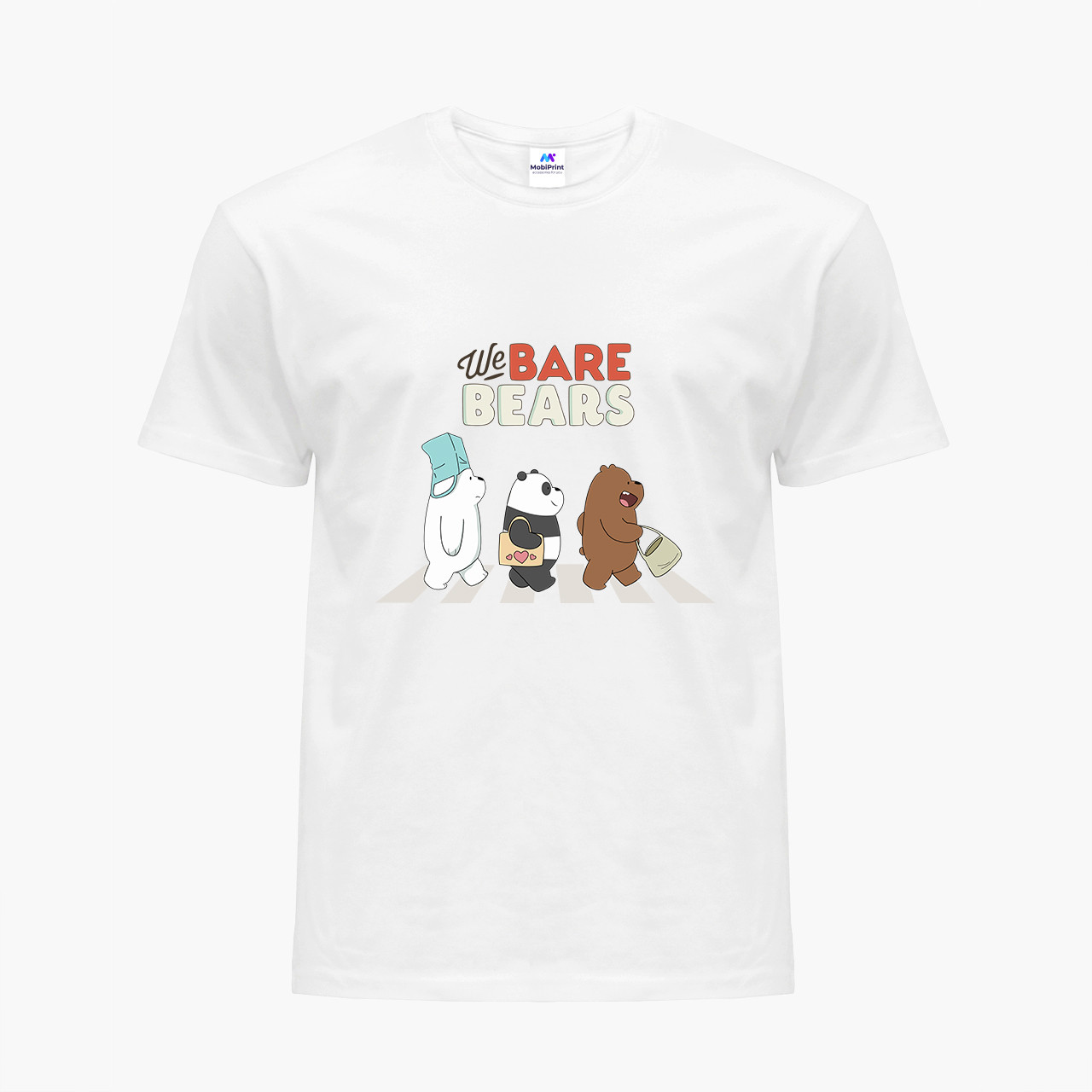 

Футболка детская Вся правда о медведях (We Bare Bears) Белый (9224-2666) 140