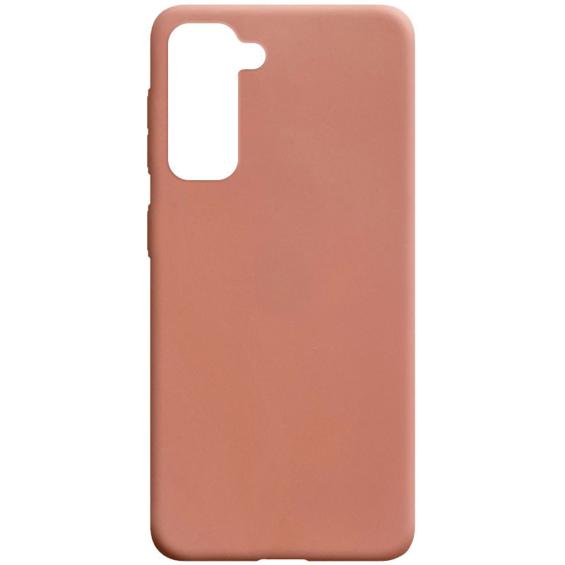 

Силиконовый чехол Candy для Samsung Galaxy S21+, Rose gold