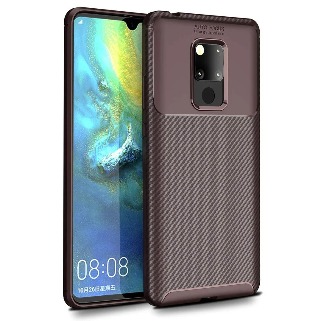 

Чехол Carbon Case Huawei Mate 20 Коричневый