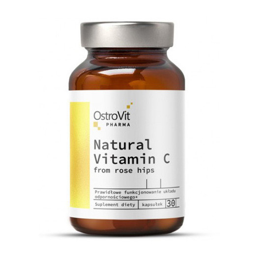 

OstroVit Natural Vitamin C from Rose Hips (30 caps)