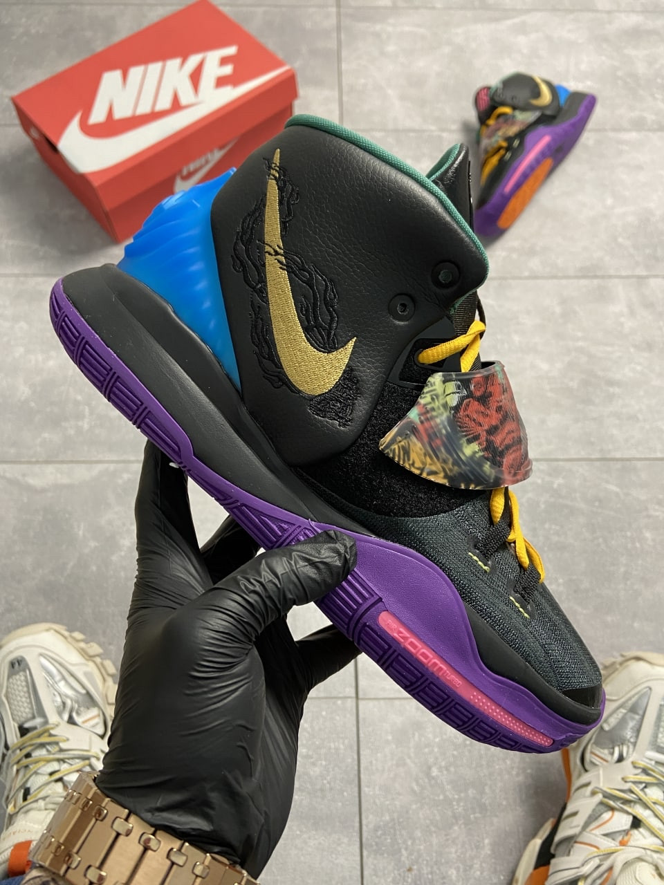 

Кроссовки Nike Kyrie 6 Chinese New Year 44, Разноцвет