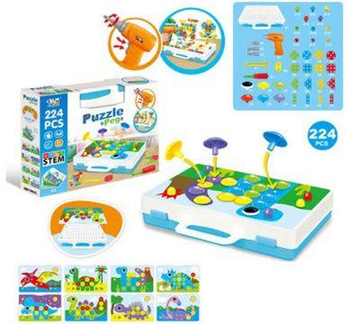 

Конструктор Tu Le Hui "Puzzle Peg" чемодан (224 детали) TLH-29 (24)