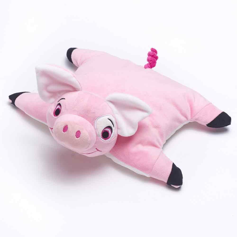 

Детская подушка-игрушка для путешествий Travel Blue Pinky the Pig Travel Pillow Свинка Розовая (292), Розовый