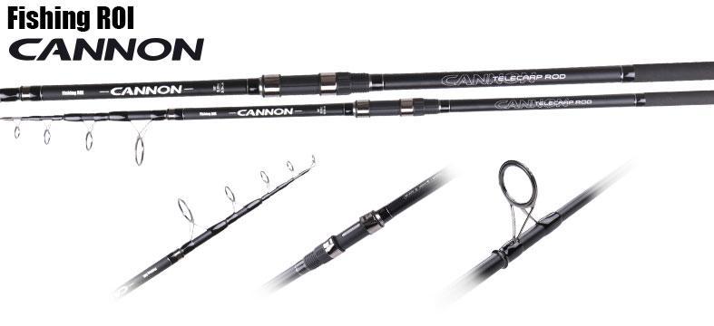 

Удилище карповое 4.2m 3.5lbs Fishing Roi Tele Carp CANNON