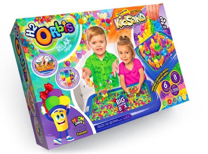 

Набор для творчества Danko Toys 3в1 Big Creative Box ORBK-01 с орбизами