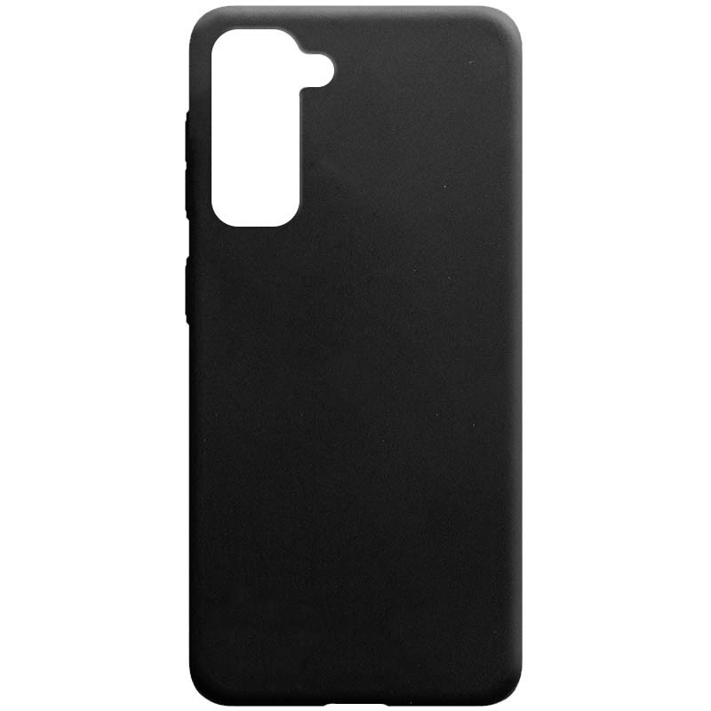 

Силиконовый чехол Candy для Samsung Galaxy S21+, Черный