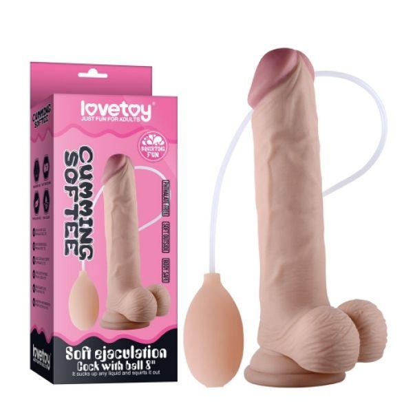 

Soft Ejaculation Cock With Ball 8, Телесный