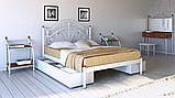 Ліжко Діана 180*200 металева, фото 4