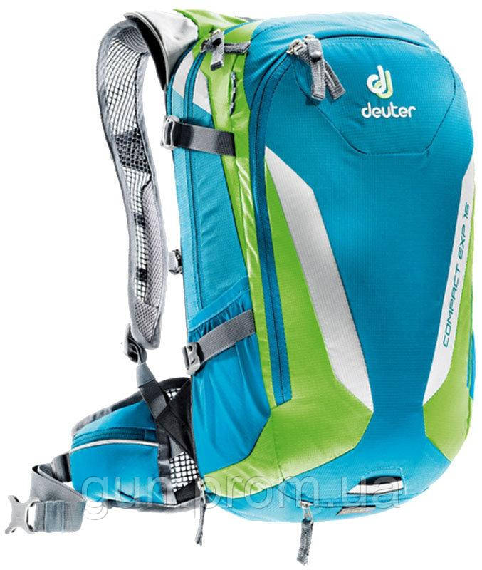 

Рюкзак Deuter Compact EXP, 16 л, petrol-kiwi, Blue-green