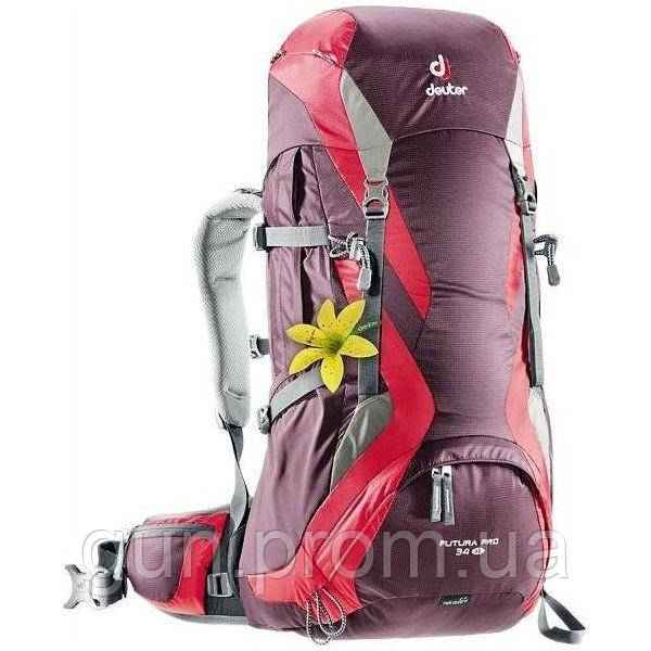 

Рюкзак Deuter Futura PRO SL, 34 л, aubergine-fire