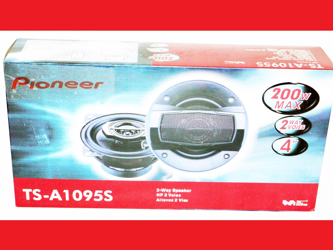 

Автомобильные колонки Pioneer TS-G1095S мощность 300W Автоакустика в Украине