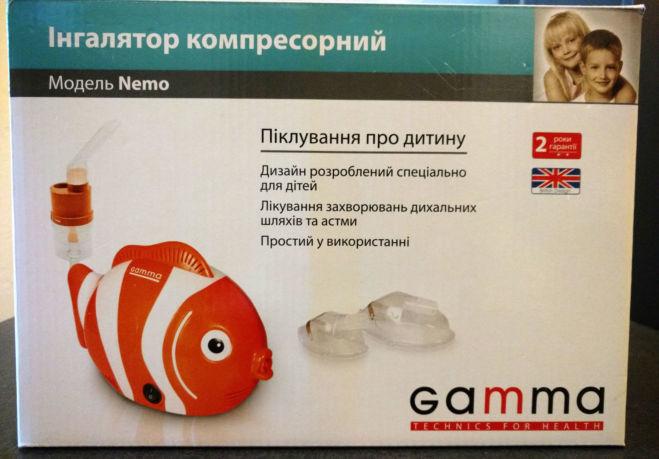

Небулайзер (ингалятор) компрессорный Gamma Effect Nemo
