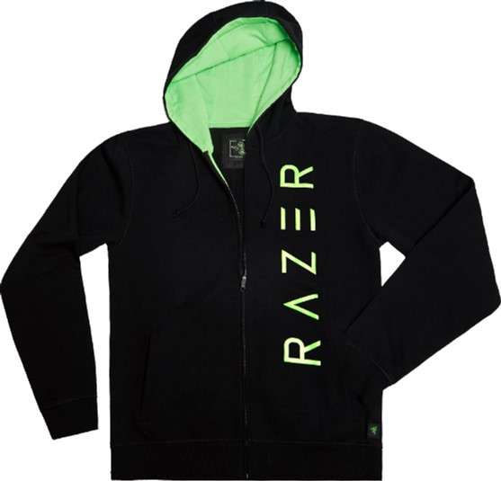 

Толстовка Razer Rising Hoodie Men M (RGF7M03S3M-08-04LME), Черный/зеленый