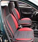Чохли на сидіння БМВ Е36 (BMW E36) (універсальні, кожзам, пілот СПОРТ), фото 6