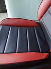 Чохли на сидіння Фіат Добло (Fiat Doblo) (універсальні, кожзам, пілот СПОРТ), фото 2
