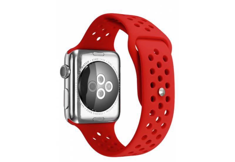 

Ремешок Grand для смарт-часов Apple Watch 38 мм Sport Red (AL1520_38mm)