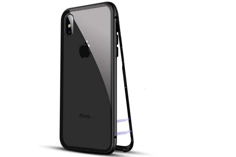 

Чехол Grand Magnetic Metal Bumper для iPhone X/Xs Black