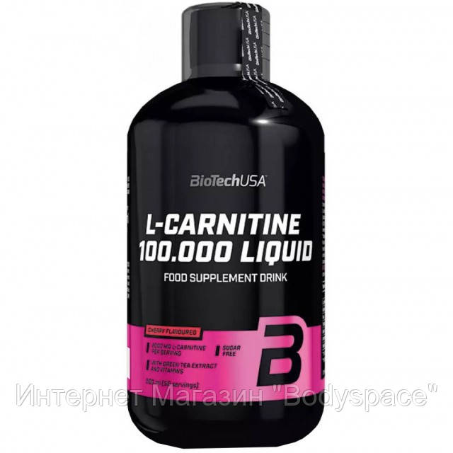 

Biotech USA, Карнитин L-Carnitine 100.000 Liquid, 500 мл