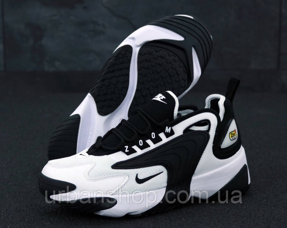 

Чоловічі кросівки Nike Zoom 2K Black/White. ТОП Репліка ААА класу.