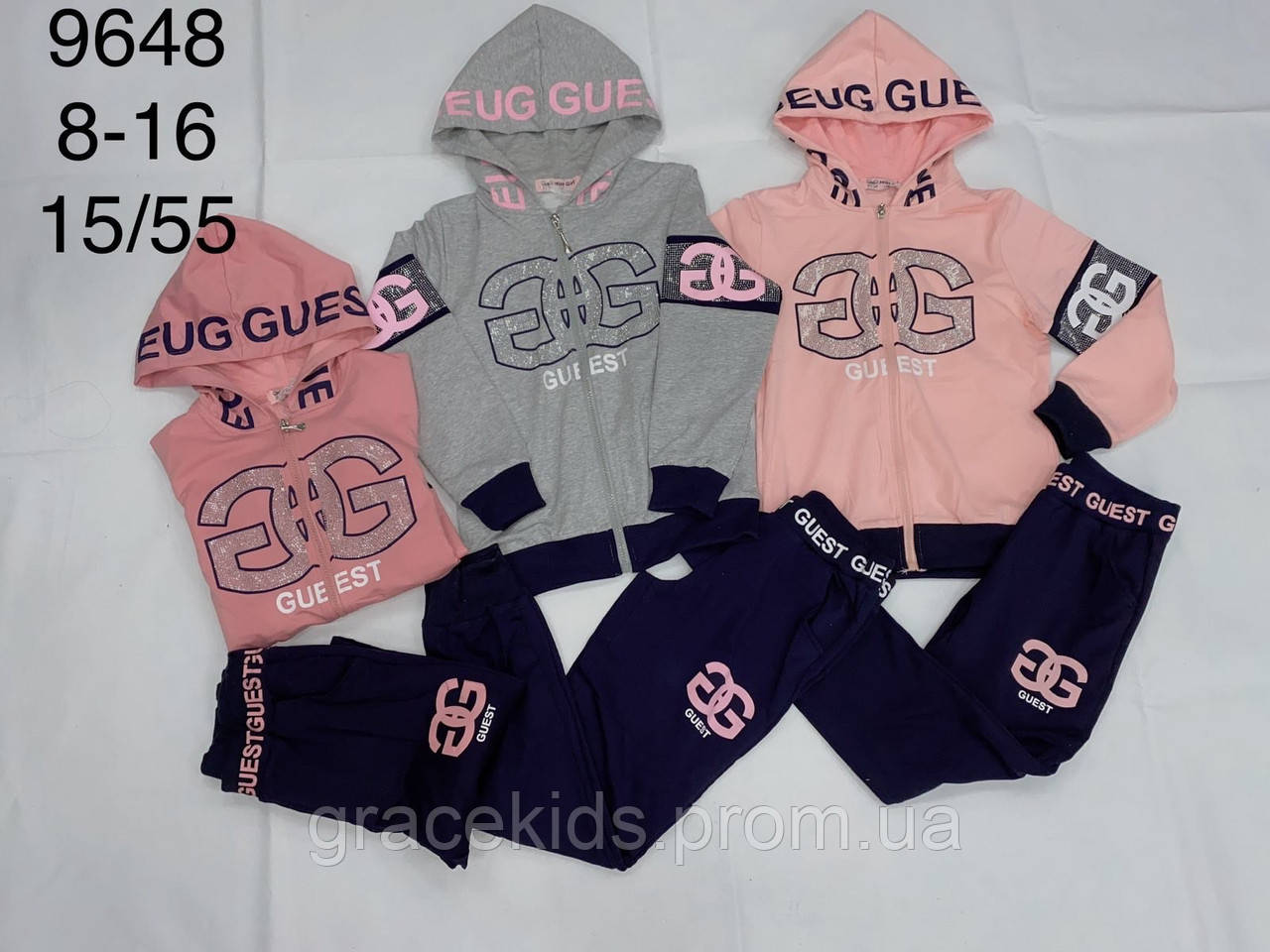 

Подростковые спортивные костюмы для девочек FD Kids,разм 8-16