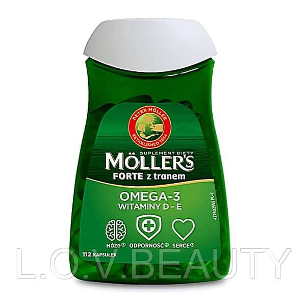 

Mollers Forte omega-3 норвежский рыбий жир 112 капсул