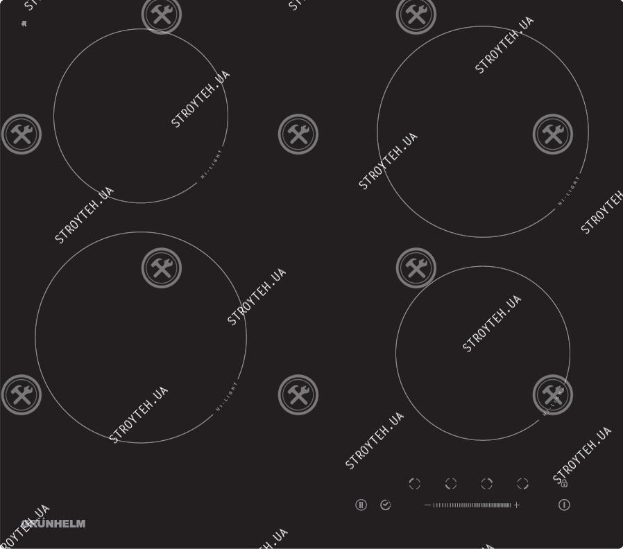 

Grunhelm GPI 823 B Индукционная варочная поверхность
