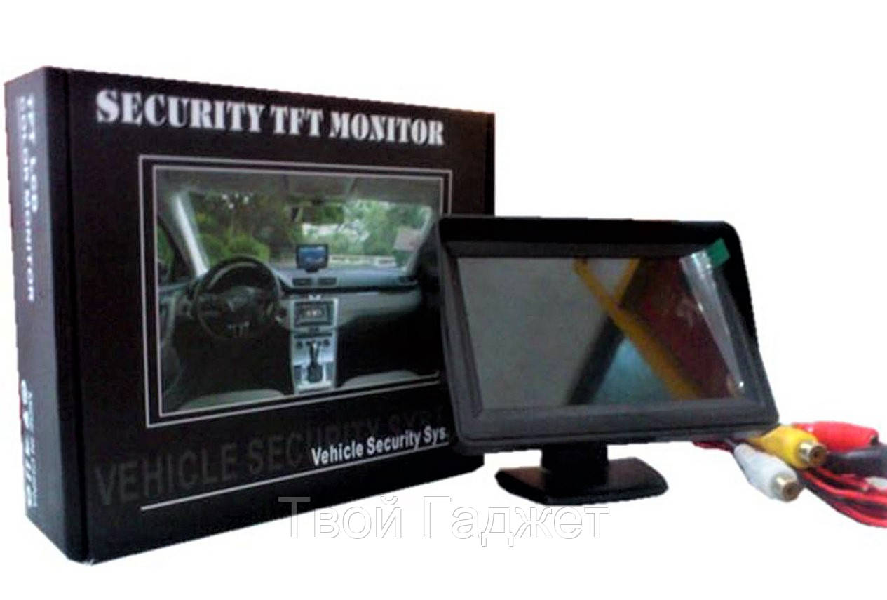 

Автомобильный монитор Security TFT Monitor LCD 5" для двух камер Автомобильные мониторы в Украине