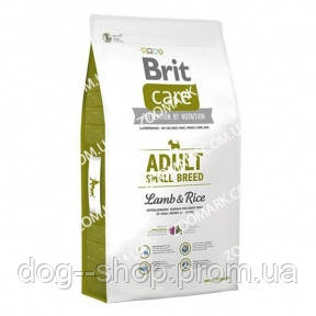 

Brit Care S Adult с ягненком и рисом для собак весом до 10 кг 3 кг