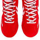 Обувь для Бокса Боксерки замшевые Zelart OB-3206 размер 45 Red-White, фото 6