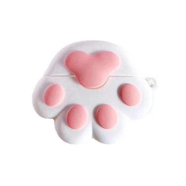 

Чехол для Apple AirPods Alitek Лапка White/Pink