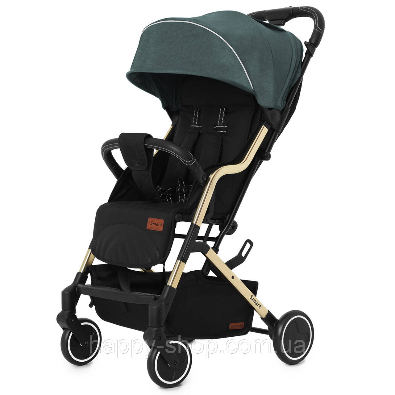 

Коляска прогулочная CARRELLO Smart CRL-5504 Leaf Green +дождевик S/1/ MOQ