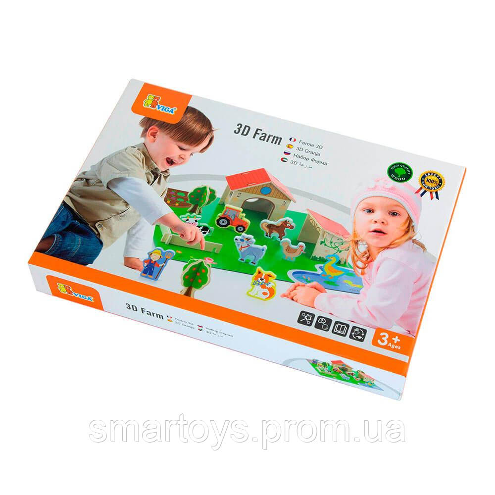 

Ігровий набір Viga Toys Ферма 30 елементів (50540)