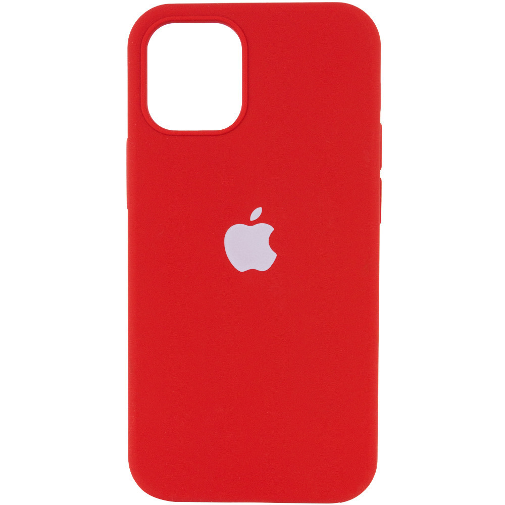 

Чехол Silicone Case Full Protective (AA) для Apple iPhone 12 mini (5.4, Красный / dark red